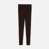 FUB Outlet Women’s Merino Wool Leggings - Walnut