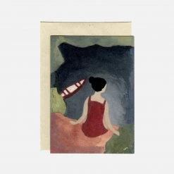 Gemma Koomen Greeting Card - Edge Of The Lake