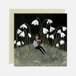 Gemma Koomen Greeting Card - In The Snowdrops