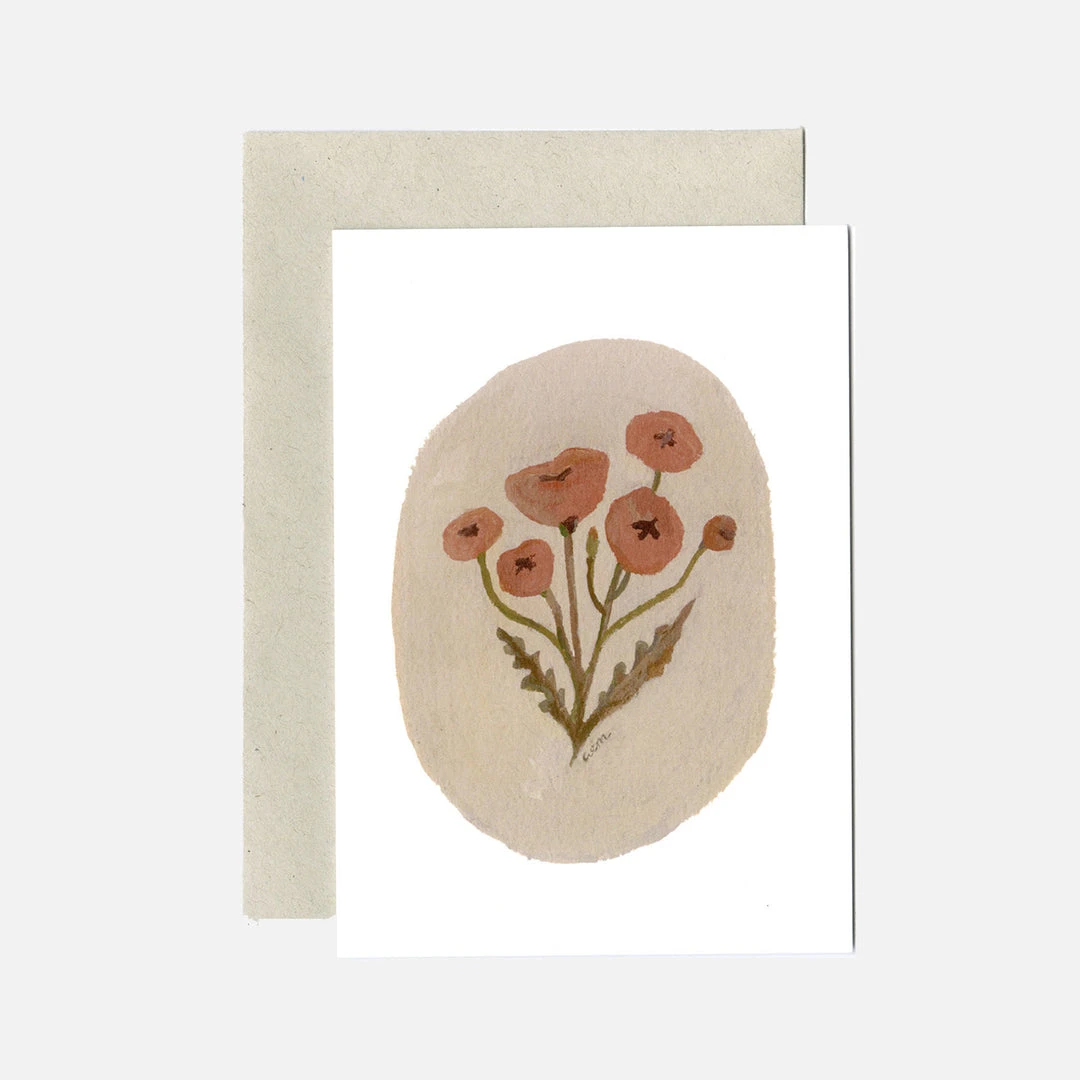 Gemma Koomen Greeting Card - Wild Poppies Books & More