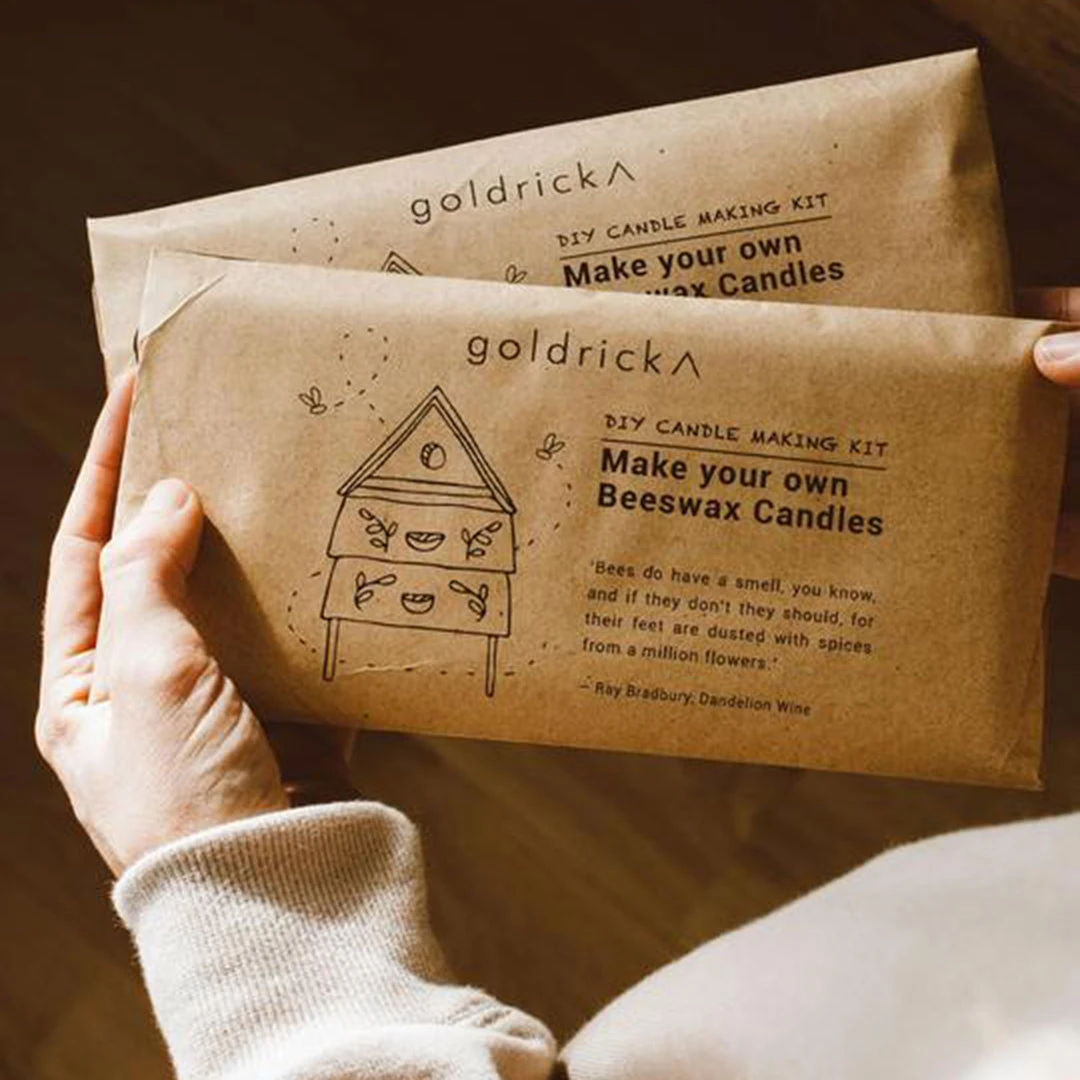 Goldrick Home & Baby Care Beeswax Candle Making Kit