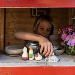 Grapat Toys Wooden Ooh-Lala Figures - 3 Pieces