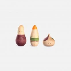 Grapat Toys Wooden Ooh-Lala Figures - 3 Pieces
