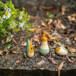 Grapat Toys Wooden Hooray Figures - 3 Pieces