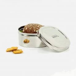 A Slice Of Green Stainless Steel Bundi Square Container