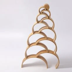 Grimms 12 Piece Wooden Rainbow - Natural Toys