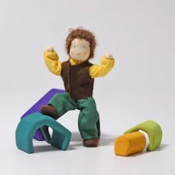 Grimms Handmade Cotton Doll - Mr Alder