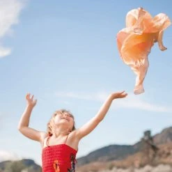 Sarah's Silks Large Enchanted Play Silks - Desert Toys