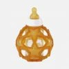 HEVEA Glass And Natural Rubber Baby Bottle With Star Ball Cover - 120ml Baby Play