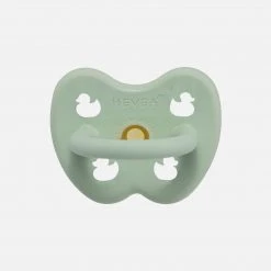 HEVEA Home & Baby Care Natural Rubber Coloured Round Soother/Pacifier - Many Colours
