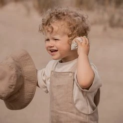 Huttelihut Cotton Canvas Festival Hat - Khaki Cotton & Linen