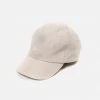 Huttelihut Cotton & Linen Linen Cap - Khaki