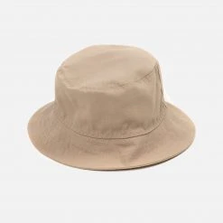 Huttelihut Cotton Canvas Festival Hat - Khaki Cotton & Linen