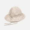 Huttelihut Cotton Yvonne Summer Hat - Liberty Print Camel Cotton & Linen