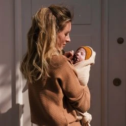 Hvid Baby Sleep & Blankets Merino Wool Cocoon - Oat