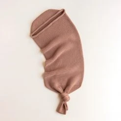 Hvid Merino Wool Cocoon - Terracotta
