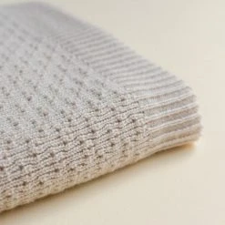 Hvid Merino Wool Dora Blanket/Swaddle - Off White