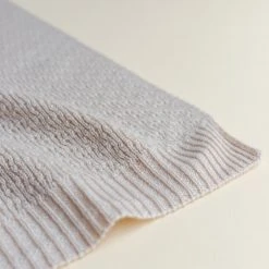 Hvid Merino Wool Dora Blanket/Swaddle - Off White