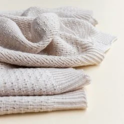 Hvid Merino Wool Dora Blanket/Swaddle - Off White