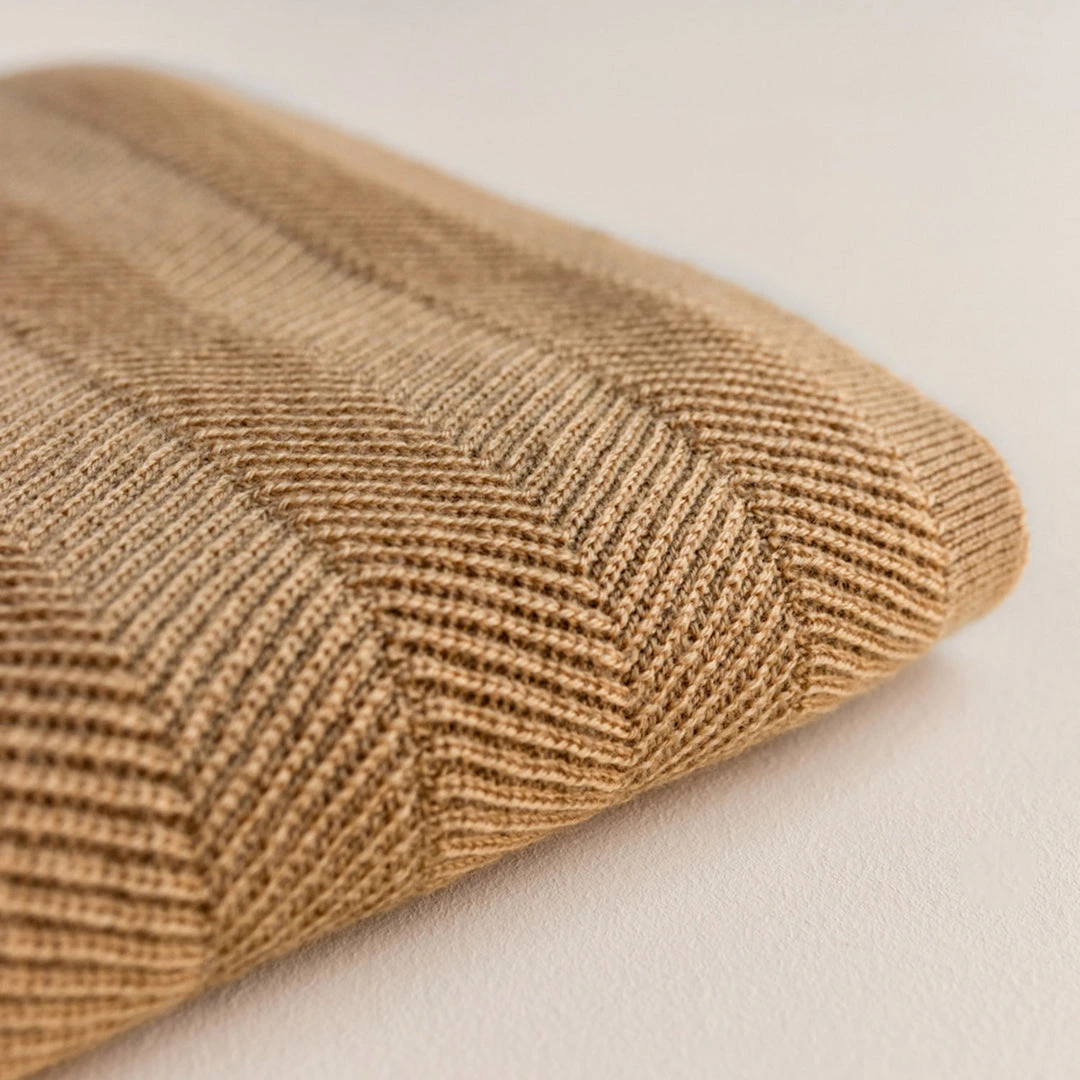 Hvid Merino Wool Freddie Blanket/Swaddle - Ochre Baby Sleep & Blankets