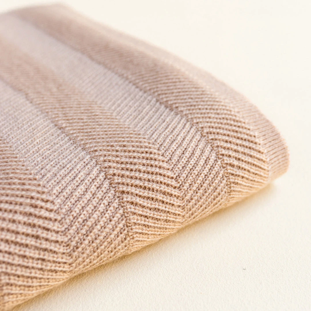 Hvid Merino Wool Freddie Blanket/Swaddle - Rose