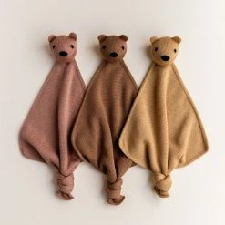 Hvid Merino Wool Tokki Teddy Comforter - Terracotta Toys