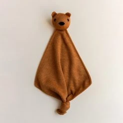 Hvid Baby Gifts Merino Wool Tokki Teddy Comforter - Rust
