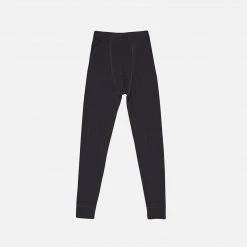 JOHA Adults Men's Merino Wool Long Johns - Black