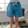 Kamso Cotton Shorts - Ocean Cotton & Linen