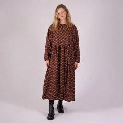 Kate Sheridan Women's Cotton Flow Dress - Ditsy Leaf Outlet