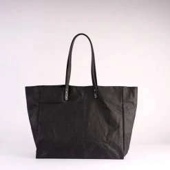 Kate Sheridan Waxed Cotton Giga Tote - Black SALE