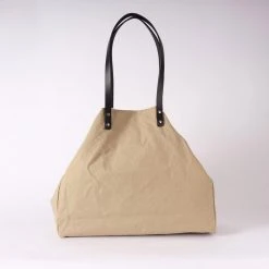 Kate Sheridan Waxed Cotton Giga Tote - Beige SALE