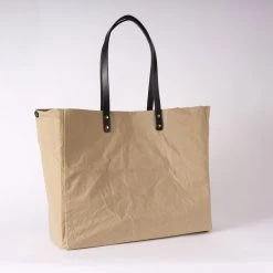 Kate Sheridan Waxed Cotton Giga Tote - Beige SALE