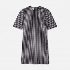 Kate Sheridan SALE Women's Cotton Gunnera Dress - Blue Gingham