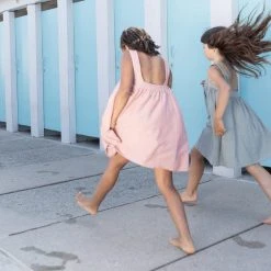 Ketiketa Hand Woven Cotton Milo Dress - Teal SALE