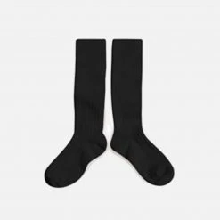 Collegien Adults Adult's Cotton Knee Socks - Coal
