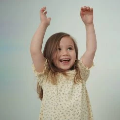 Konges Sløjd Organic Cotton Reya Dress - Ete Blue