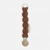 Konges Sløjd Merino Wool Soother/Pacifier Clip - Toffee