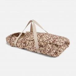 Konges Sløjd Nemuri Sleeping Bag - Winter Leaves Dark Red