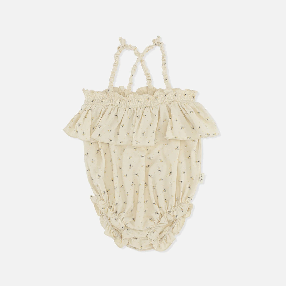 Konges Sløjd SALE Organic Cotton Reya Romper - Ete Bleu