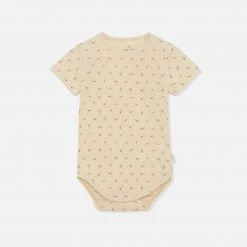Konges Sløjd Organic Cotton SS Body - Petales SALE