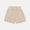 Konges Sløjd Organic Cotton Lou Long Sweat Shorts - Oxford Tan SALE
