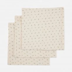 Konges Sløjd SALE Organic Cotton Muslins - Petales - Set Of 3