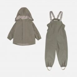 Konges Sløjd Palme Summer Rainwear Set - Laurel Oak SALE