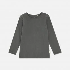 Konges Sløjd Organic Cotton Siff LS Top - Magnet