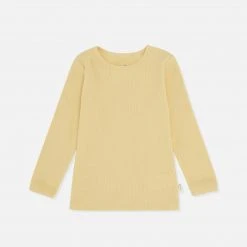 Konges Sløjd SALE Organic Cotton Siff LS Top - Reed Yellow
