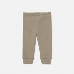Konges Sløjd SALE Organic Cotton Siff Leggings - Laurel Oak