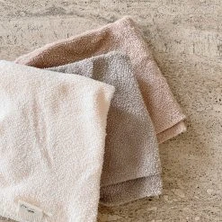 Konges Sløjd Organic Cotton Terry Wash Cloths - 3 Pack - Shades Of Sand Home & Baby Care
