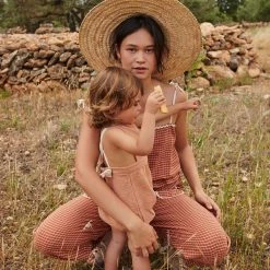 Liilu Women's Organic Cotton Paloma Top - Check