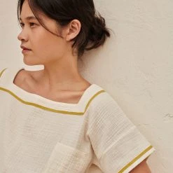 Liilu SALE Women's Organic Cotton Pepijn Pyjama - Milk